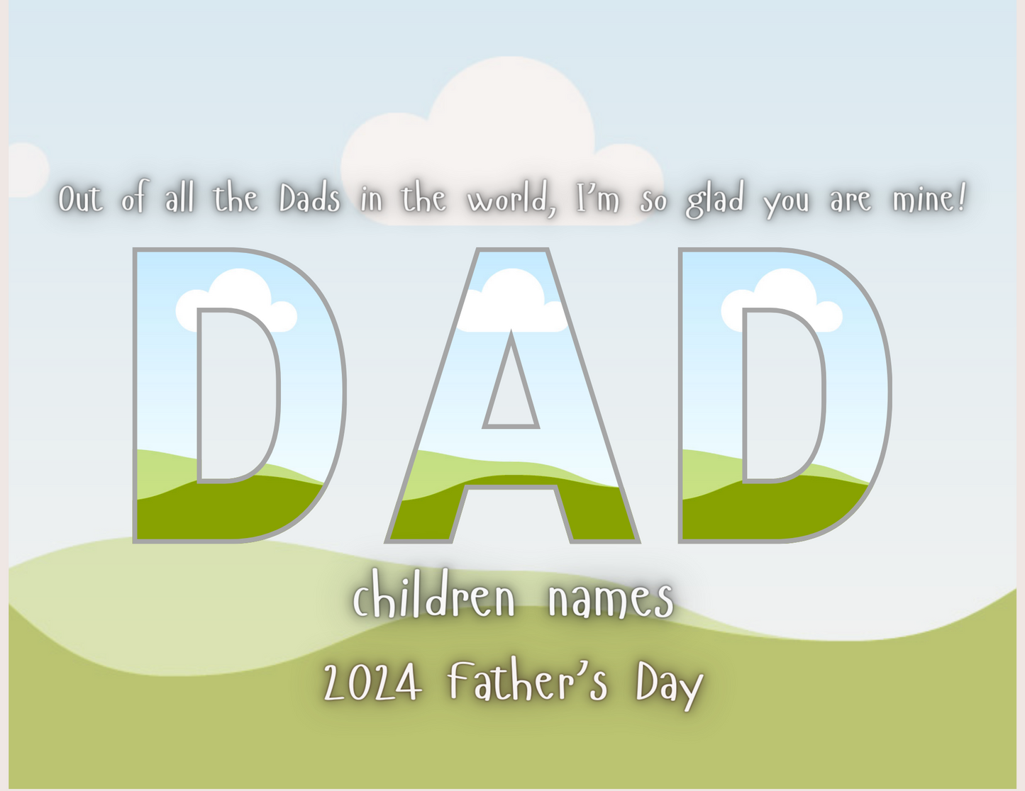 Father's Day Frames Bundle