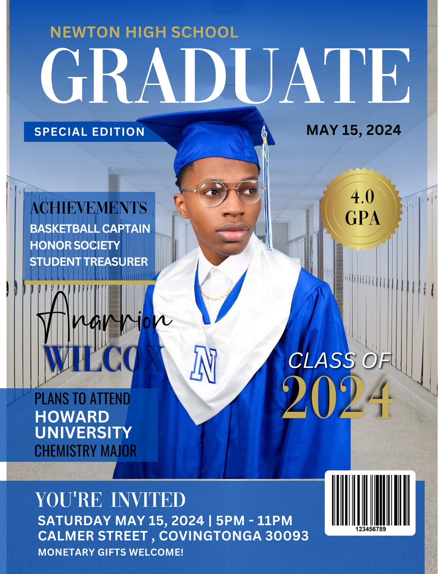 Graduation invites