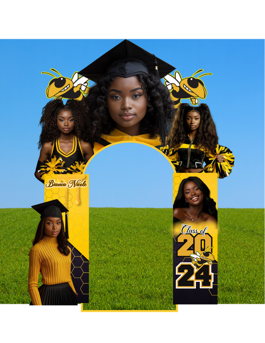 Graduation Arch template